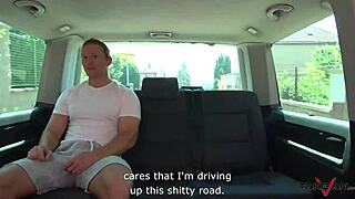 Cumshots Land On A Pick-Up Whore In The Van Backseat