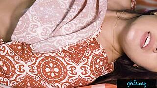 girlsway kristen scott masturbates while fantasizing girls