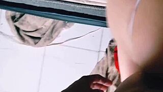 Amateur couple having very tender sex in the morning creampie