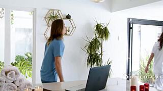 Masseuse Gives Stepson Nuru Fucking, Realizes Too Late