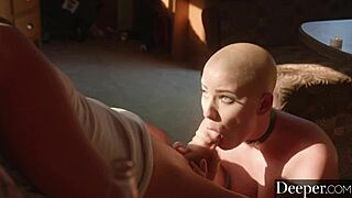 Riley Nixon falls hard for deepthroat and facial fucking