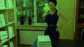 complete gameplay where nerdy milf gets fucked hard in sunville part 14