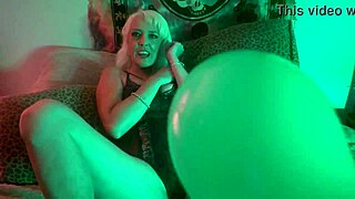 Wild alien inflatable encounter with big tits 😲