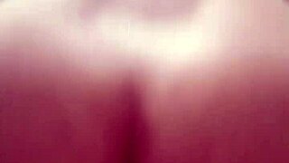 Young skinny girl with big ass plays with old man, then sits on his cock