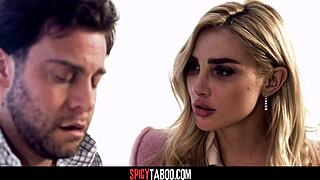 Gorgeous babe getting her pussy creampied by her partner