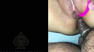 My friend is playin with my wife's ass and puttin a toy in her pussy