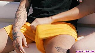 Angel Elias and Marcus McNeil on Open Ocean Boat