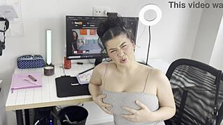 Why are you such a gooner, step bro, watching me masturbate?