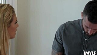 cherie deville rides the stud's rod, bouncing until climax