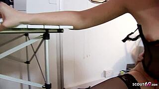 Female Milf Boss Karlie Simom Seduces Worker To Office Fuck In Lingerie