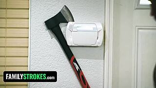 hot and slutty babes sharing stepfather's cock to break the curse