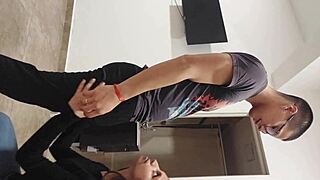 worker conquers hot big-ass businesswoman in homemade pov fuck