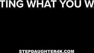 Stepdaughter4k - Big Ass Blonde Step Daughter Family Fucked By Big Dick Stepdad Pov - Harley King