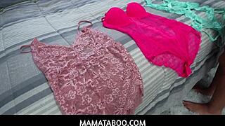 big ass pawg milf stepmom seduces stepson in laundry room pov