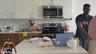 Latina BBW gets dicked down for being a great study buddy!