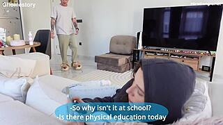Stepfather Punishes Daughter For Skipping Classes