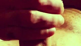 Warming up my big cock alone before girlfriend arrives from work