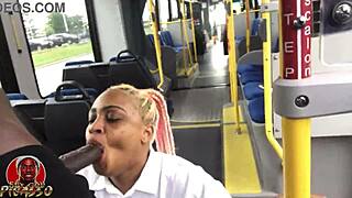 thelastrealtop & mshoneyroseatl suckin dick on public bus