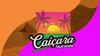 Interview With Argentine Iara Sanchez From Floripa In Cai�ara Talk Show Pilot Episode
