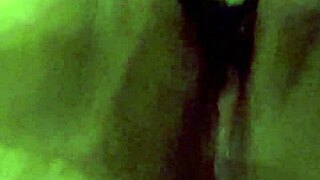 Bbw Woman Intensely Using Vibrator While Flashing at Outdoor Campsite