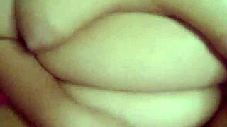 Latina pornstar shows off her natural tits while masturbating her pussy, feeling so horny and ready for cock