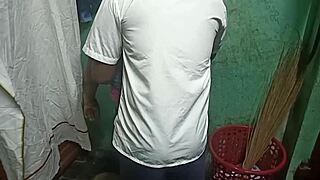 village sports teacher fucks master with big cock in bathroom ranch