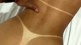 Nymph Suffers on Gifted Man's Dick in Amateur Scene