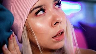 colombian blonde enjoys sucking her stepbrother's cock on webcam