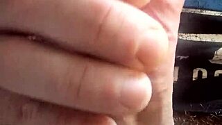 Enjoy this soft handjob on a big cock!