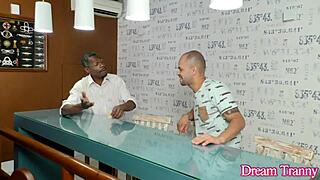 i got double fucked by two cocks, black n white, with hot tgirl maira dimov, it was wild but i messed up sayin it