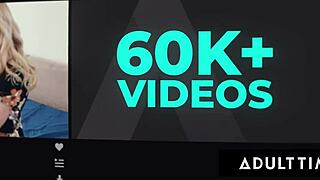 Liv revamped oils up her body in a sensual routine