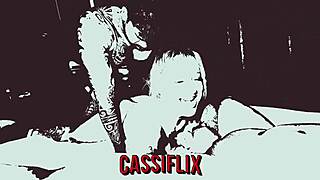 Branquinha Gets Hard Cock in Pussy and Ass from Big Black Guys