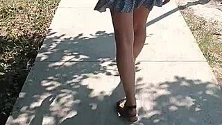 I am publicly flashin on the street naked, oops!