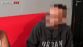 Sadira's hotwife gangbang interviews and backstage trailer with deepthroat and choking