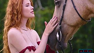 Gorgeous Hot Redhead Milf Heidi Romanova Outdoor Solo For Playboy