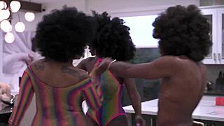 Holy Shit, Groovy Ebony BBC Threesome is Insane!