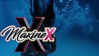 p maxinex gets double penetration from bbc in a booty call, squirting wet all over.