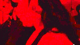 Milf Forces Shy Teen Into Public Strapon Double Penetration