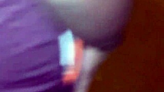 I met the neighbor on the street and convinced her to show her ass.