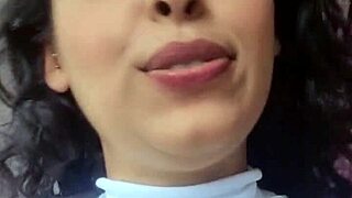 Brazilian Brunette Espuletinha Asks You to Cum on Her Natural Breasts