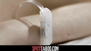 redhead teen 18+ gets her pussy pounded hard in a post-apocalyptic pod