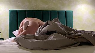 Fat hairy dude intensely fucks teen cutie in doggystyle quickie