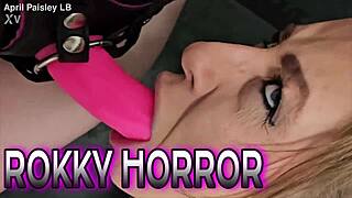 Dominating April With Choking Deepthroat And Face Fucking!