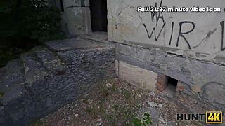 Sexy Russian Teen Cheats on Boyfriend with Stranger in Public POV