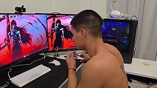 Busty stepsister craving cock rushes to her stepbrother!