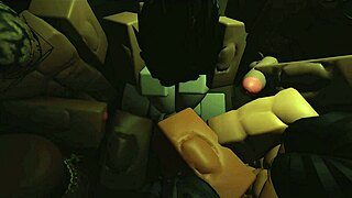 Roblox girl getting gangbanged in an alleyway with big cocks and cumshots