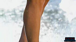 russian milf cara mell shows her natural beauty outdoors