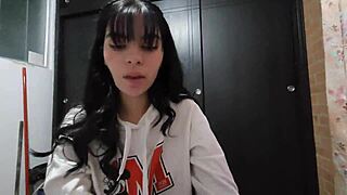 laura is fucked by her brother-in-law in hiding from everyone riding with her sexy body