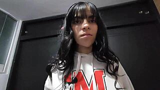 laura is fucked by her brother-in-law in hiding from everyone riding with her sexy body