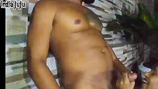 india juju feels intense pleasure during anal sex in swing club